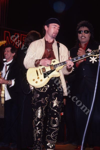 U2 The Edge, Keith Richards, Little Richard 1992 NYC.jpg